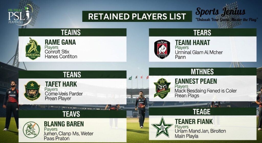 psl 2023 retained players list